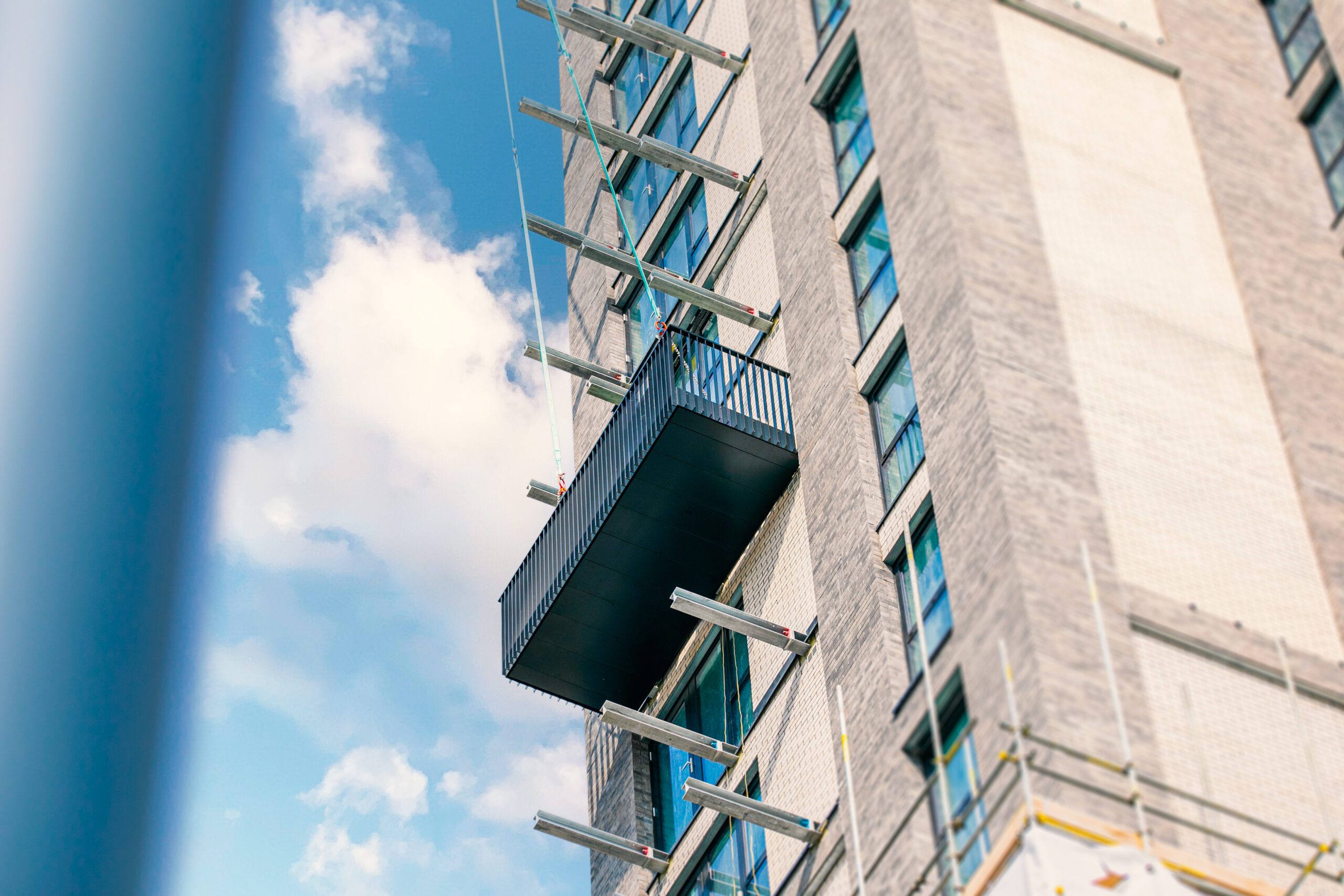 Prefab Balconies Install