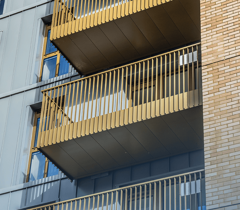 Modular Balconies at Millwright Place